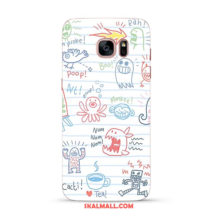 Samsung Galaxy S7 Skal Mobil Telefon Mjuk Kreativa Graffiti Stjärna Billiga