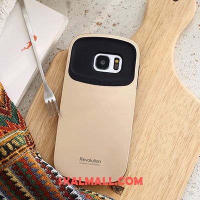 Samsung Galaxy S7 Skal Mobil Telefon Solid Färg Par Silikon All Inclusive Fodral Billigt