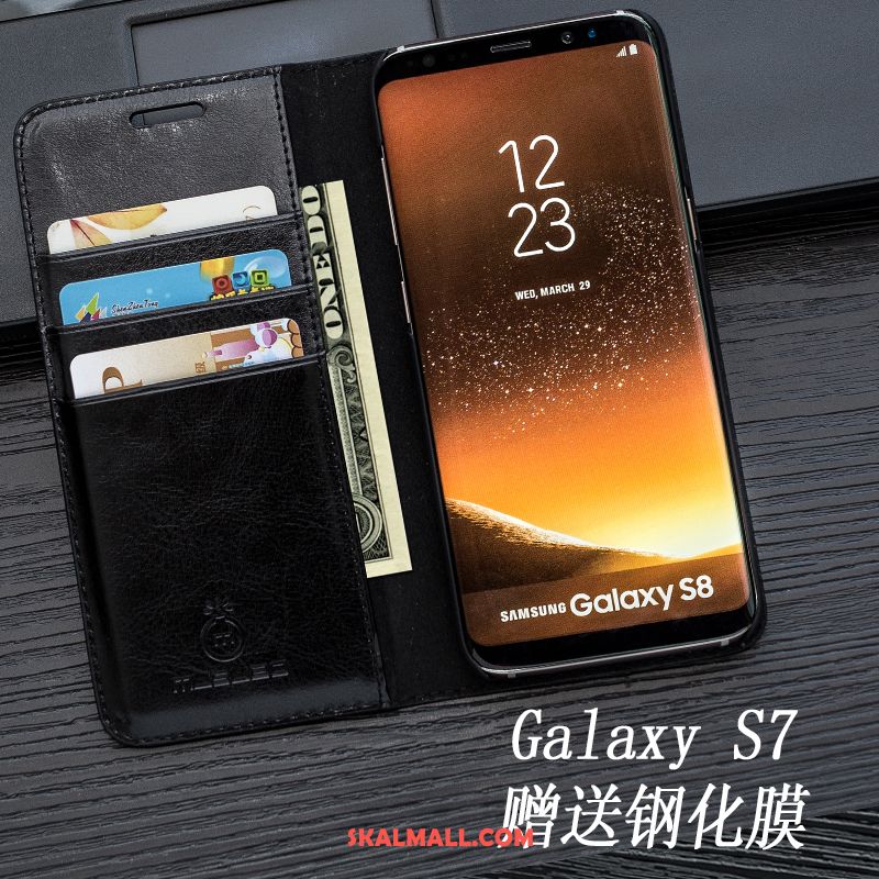 Samsung Galaxy S7 Skal Stjärna Läderfodral Mobil Telefon Täcka Fodral Köpa