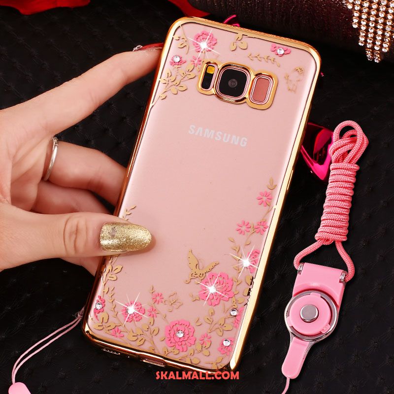 Samsung Galaxy S8 Skal Skydd Ring Guld Mobil Telefon Mjuk Till Salu