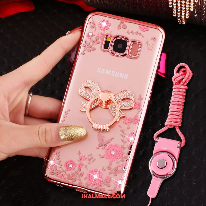 Samsung Galaxy S8 Skal Skydd Ring Guld Mobil Telefon Mjuk Till Salu