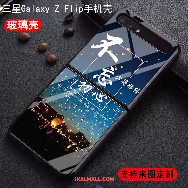 Samsung Z Flip Skal Mobil Telefon Skydd Net Red Fallskydd Stjärna Rabatt
