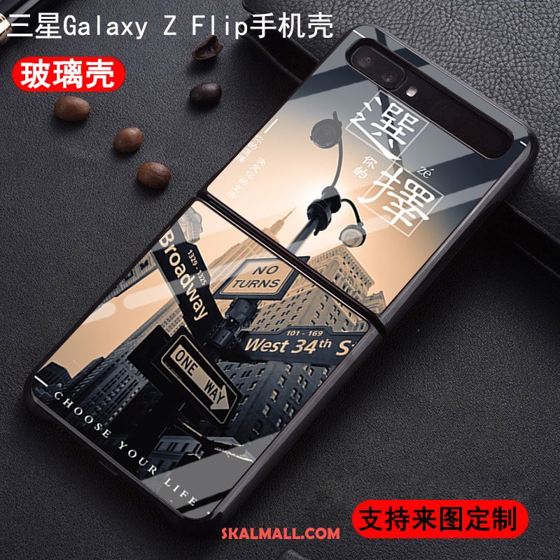 Samsung Z Flip Skal Mobil Telefon Skydd Net Red Fallskydd Stjärna Rabatt