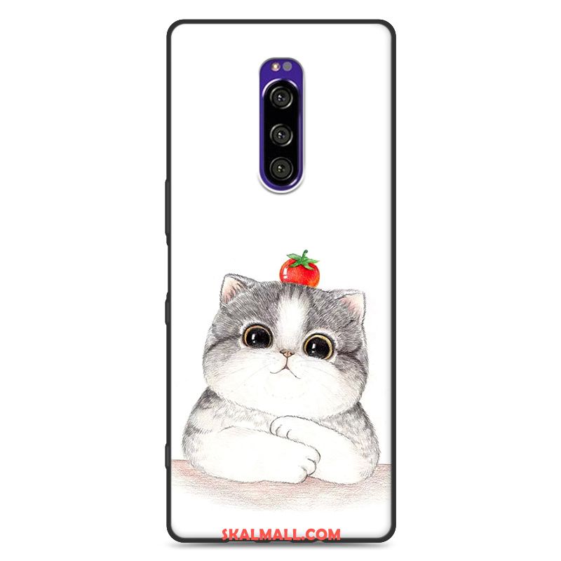 Sony Xperia 1 Skal Fallskydd Kreativa All Inclusive Silikon Net Red Online