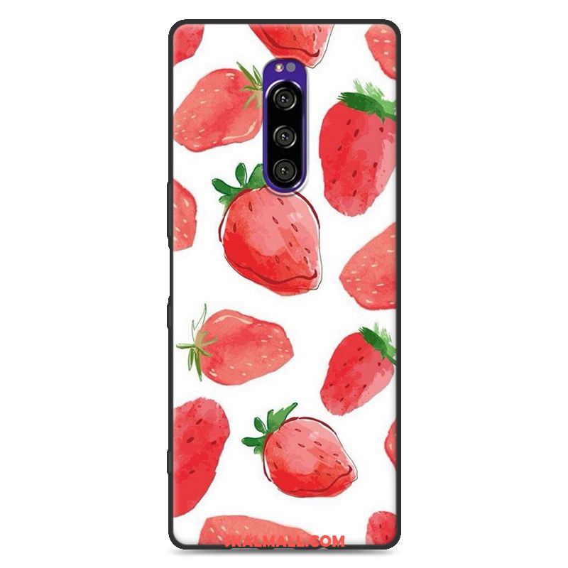Sony Xperia 1 Skal Fallskydd Kreativa All Inclusive Silikon Net Red Online