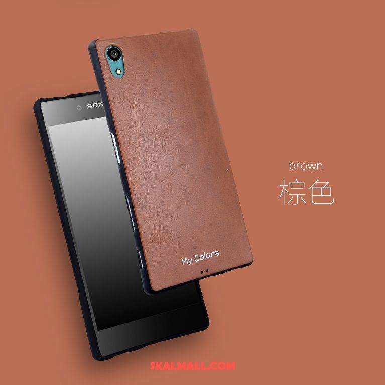 Sony Xperia E5 Skal Silikon Mobil Telefon Fallskydd Solid Färg Blå Rabatt