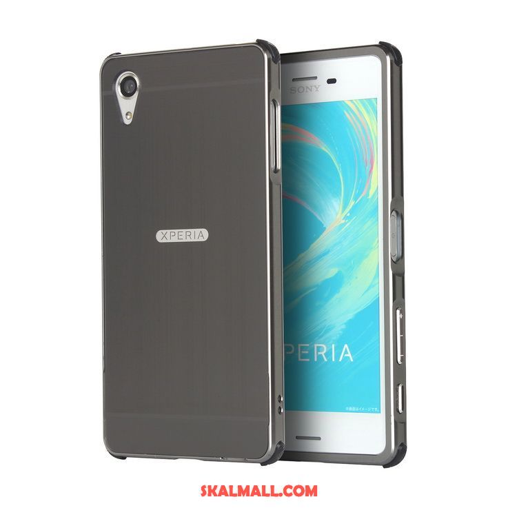 Sony Xperia Xa1 Plus Skal Bakre Omslag Mobil Telefon Frame Guld Fallskydd Köpa