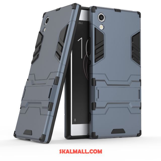Sony Xperia Xa1 Skal Svart Nubuck Mobil Telefon All Inclusive Armor På Nätet