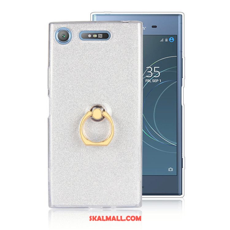 Sony Xperia Xz1 Skal Fallskydd Pulver Mobil Telefon Ring Support Rea