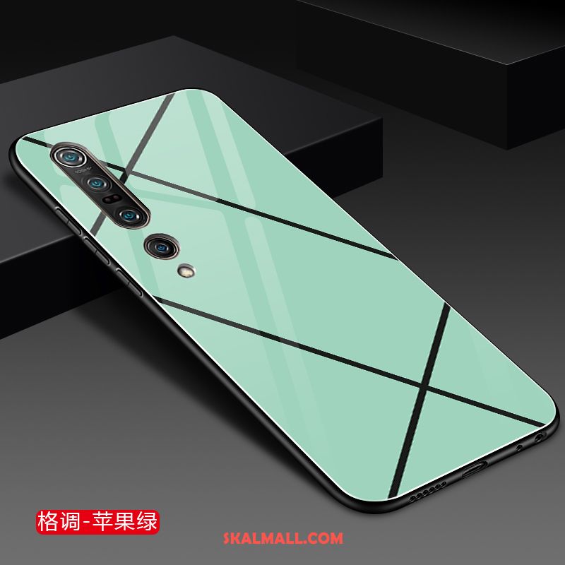 Xiaomi Mi 10 Pro Skal Fallskydd Trend Glas Gul Mobil Telefon Fodral Billigt