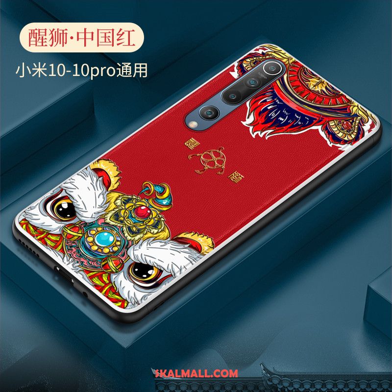 Xiaomi Mi 10 Skal Kinesisk Stil Fallskydd Personlighet Kreativa Mönster Till Salu