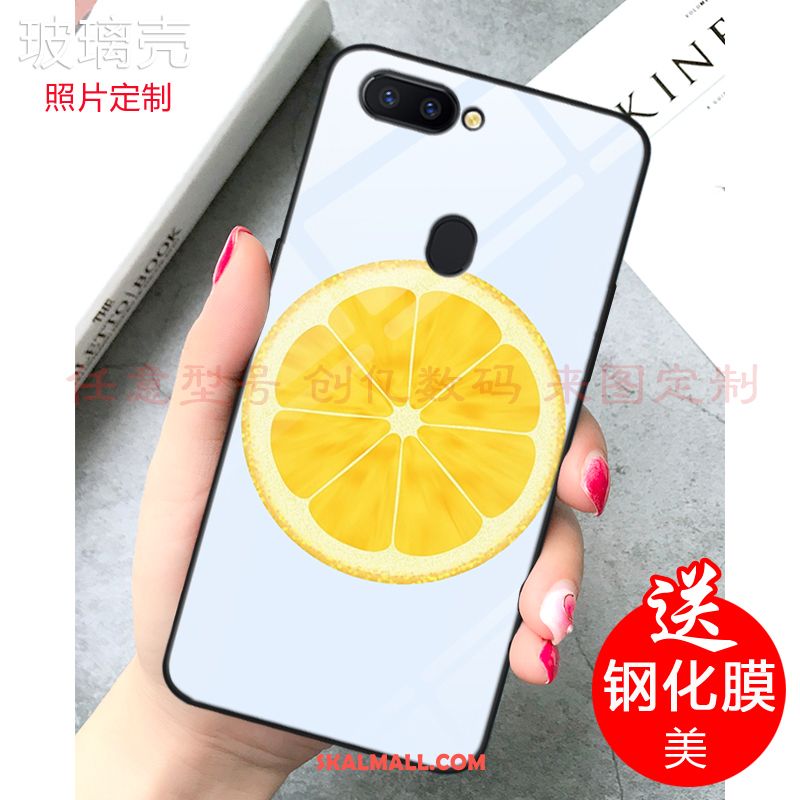 Xiaomi Mi 8 Lite Skal Blå Mobil Telefon Anpassa Frukt Kyla Billig