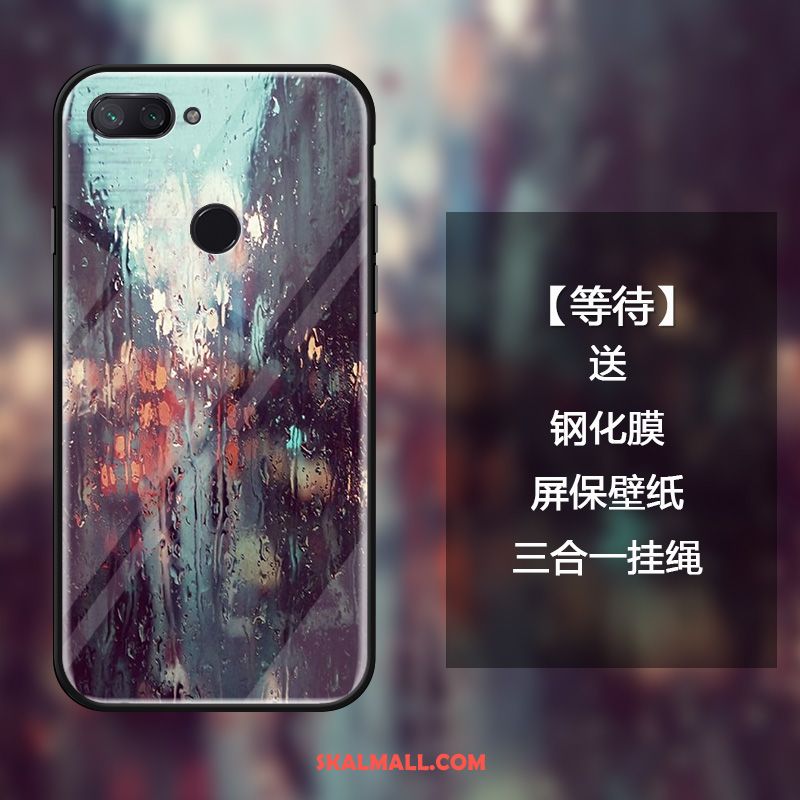 Xiaomi Mi 8 Lite Skal Kreativa Glas Hängsmycken Liten Skydd På Nätet