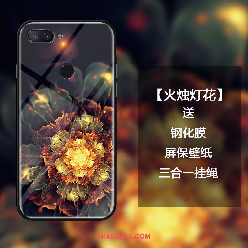 Xiaomi Mi 8 Lite Skal Kreativa Glas Hängsmycken Liten Skydd På Nätet