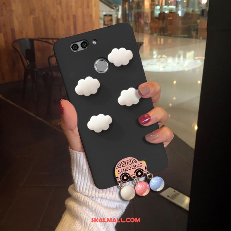 Xiaomi Mi 8 Lite Skal Kreativa Silikon Mobil Telefon Skydd Nubuck Rea