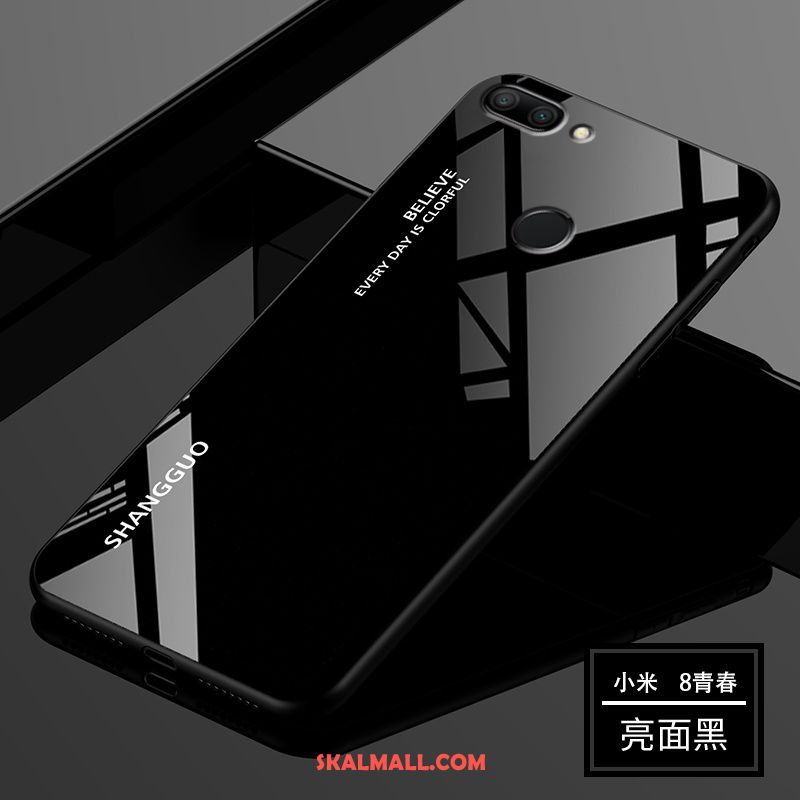 Xiaomi Mi 8 Lite Skal Ungdom Spegel Personlighet Nubuck Liten Till Salu