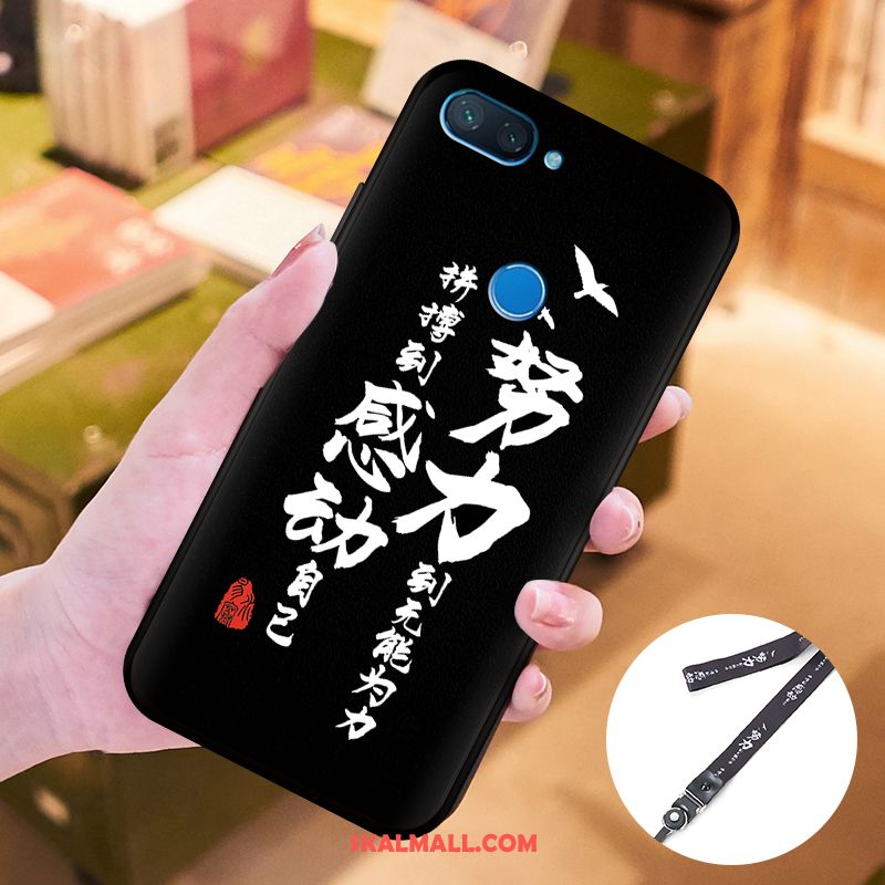 Xiaomi Mi 8 Lite Skal Ungdom Vit Hängsmycken Personlighet Silikon Till Salu
