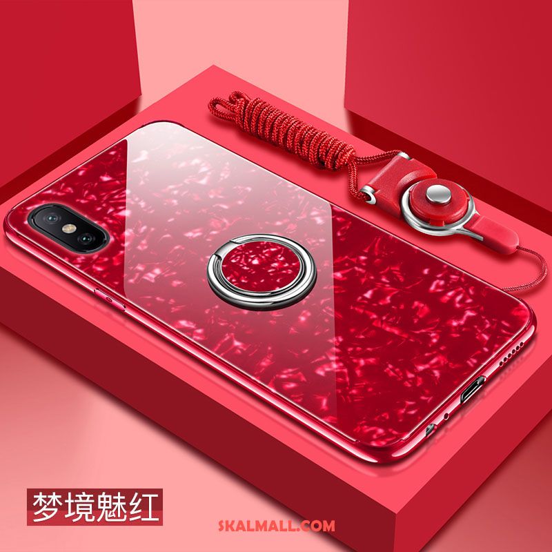 Xiaomi Mi 8 Pro Skal Svart Trend Fallskydd Mobil Telefon Net Red Fodral Billig