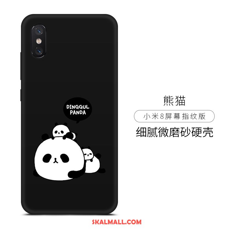 Xiaomi Mi 8 Pro Skal Tecknat Målade Par Enkel Gul På Rea