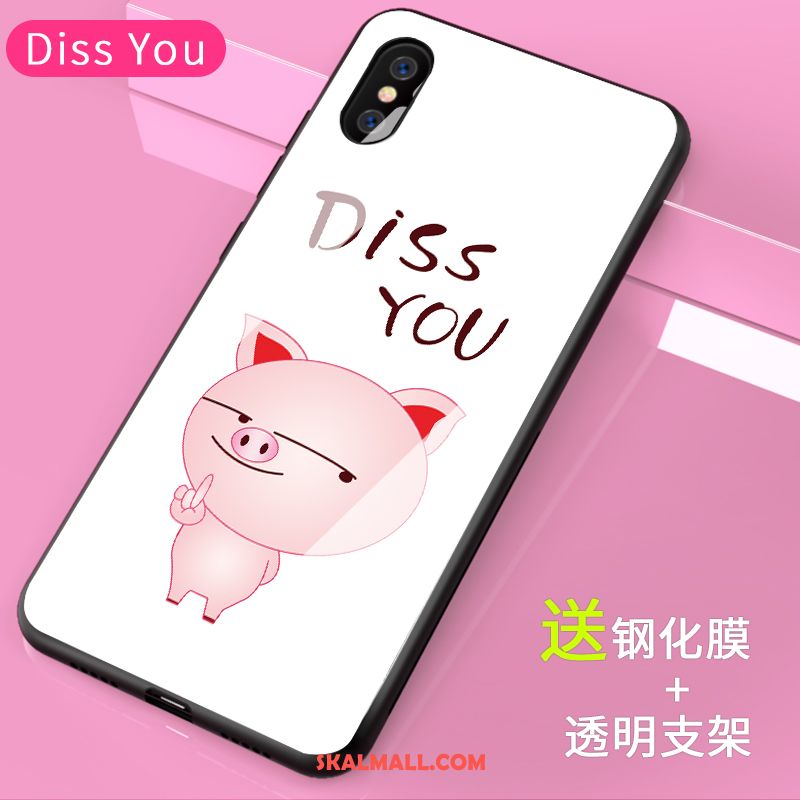Xiaomi Mi 8 Pro Skal Ungdom Glas Liten Tecknat Par Köpa