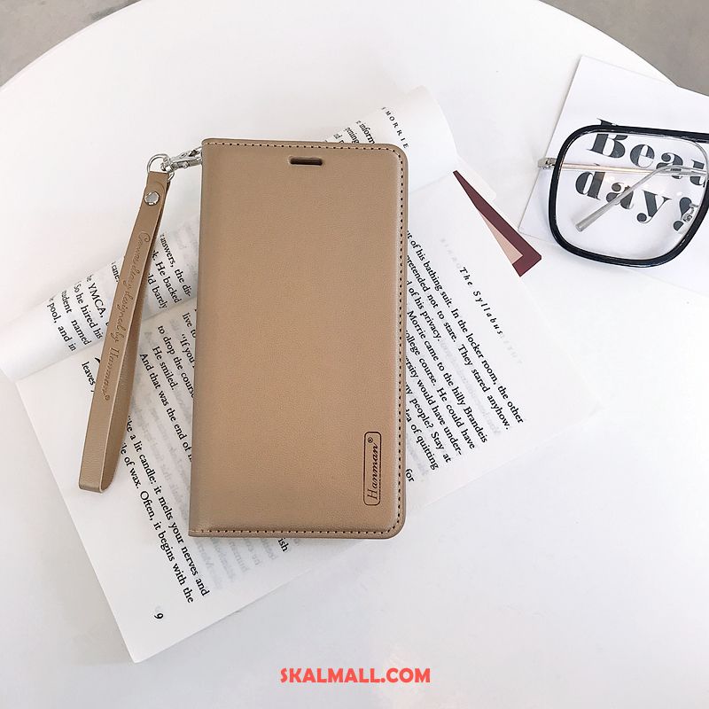 Xiaomi Mi 8 Se Skal Läderfodral Trend Varumärke Liten Rosa Mjuk Billigt