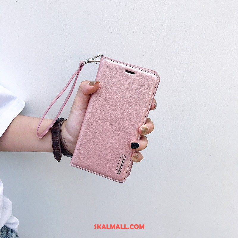 Xiaomi Mi 8 Se Skal Läderfodral Trend Varumärke Liten Rosa Mjuk Billigt
