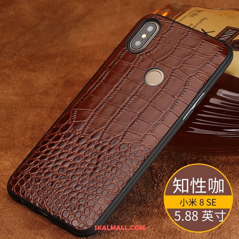 Xiaomi Mi 8 Se Skal Mobil Telefon Skydd Blå Trend Varumärke Lyxiga Fodral Köpa