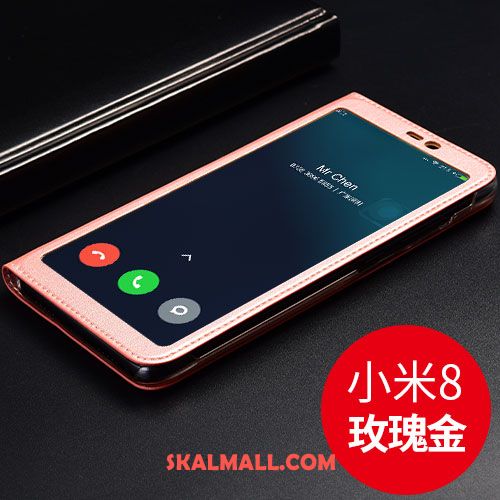 Xiaomi Mi 8 Skal Fallskydd All Inclusive Clamshell Mobil Telefon Liten Billiga