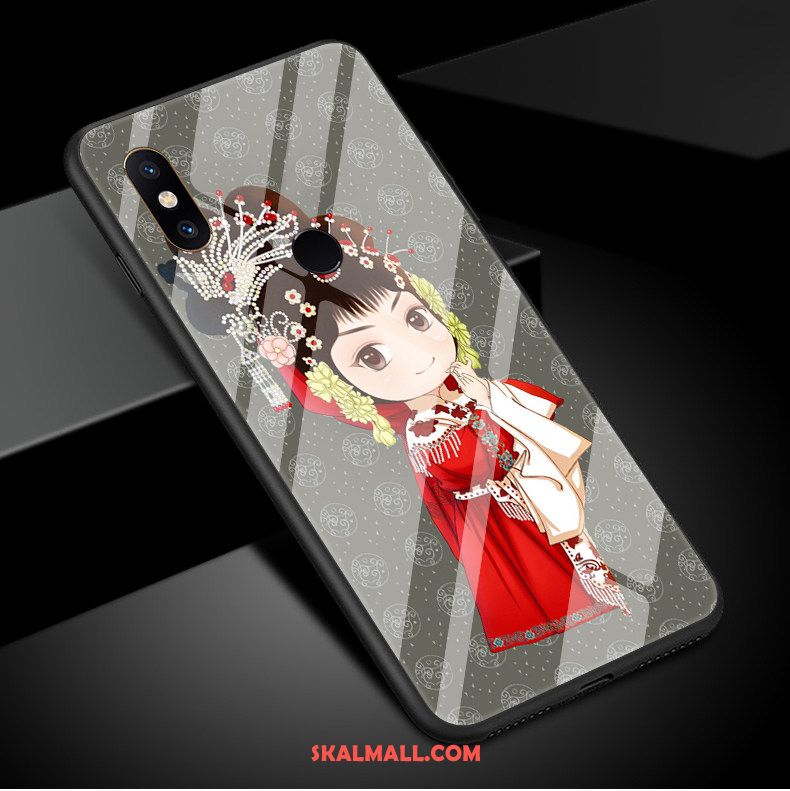 Xiaomi Mi 8 Skal Kinesisk Stil Spegel Mobil Telefon Klassisk Peking Opera Till Salu