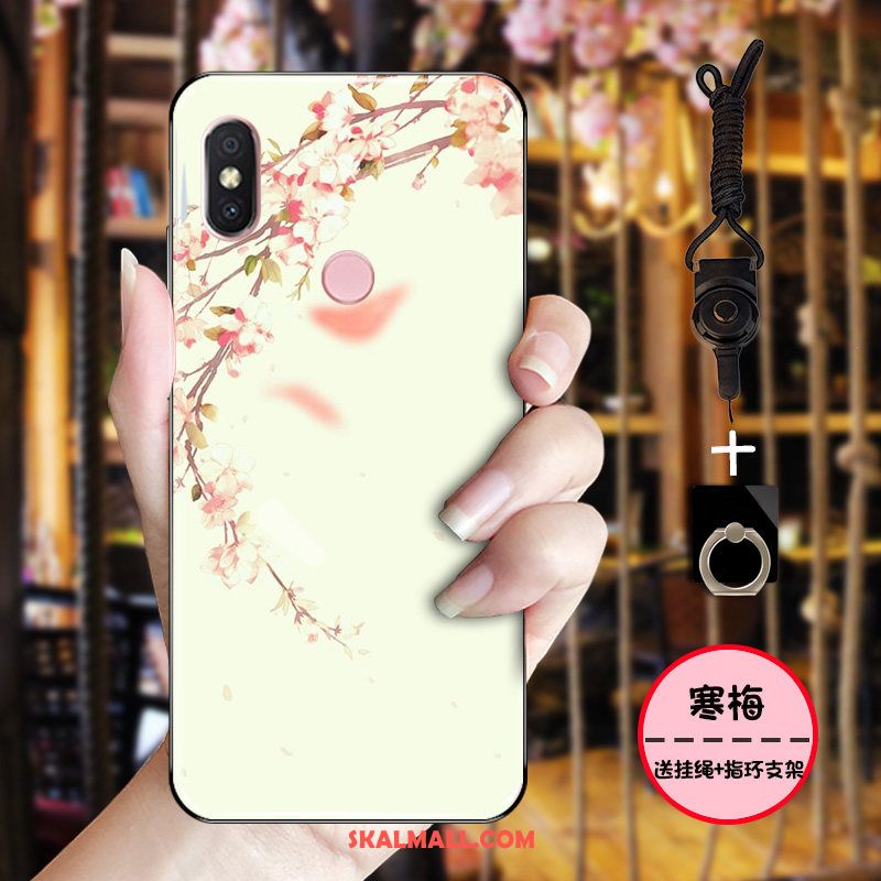 Xiaomi Mi 8 Skal Mobil Telefon Bläck Målning Svart Mjuk Skydd Fodral Till Salu