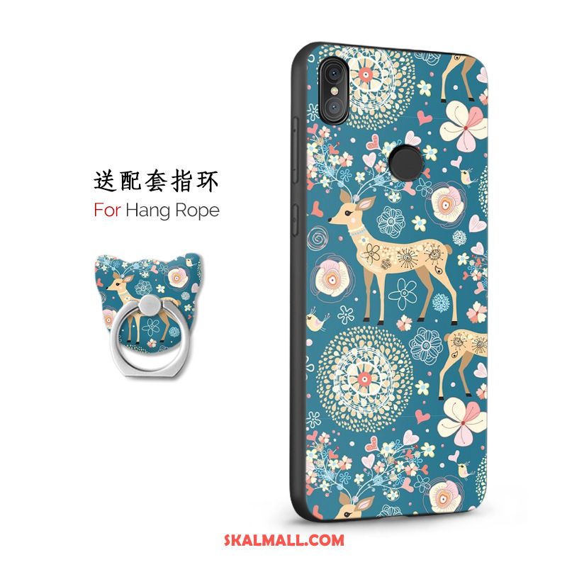 Xiaomi Mi 8 Skal Ring Fallskydd Support Grön Kinesisk Stil Billig
