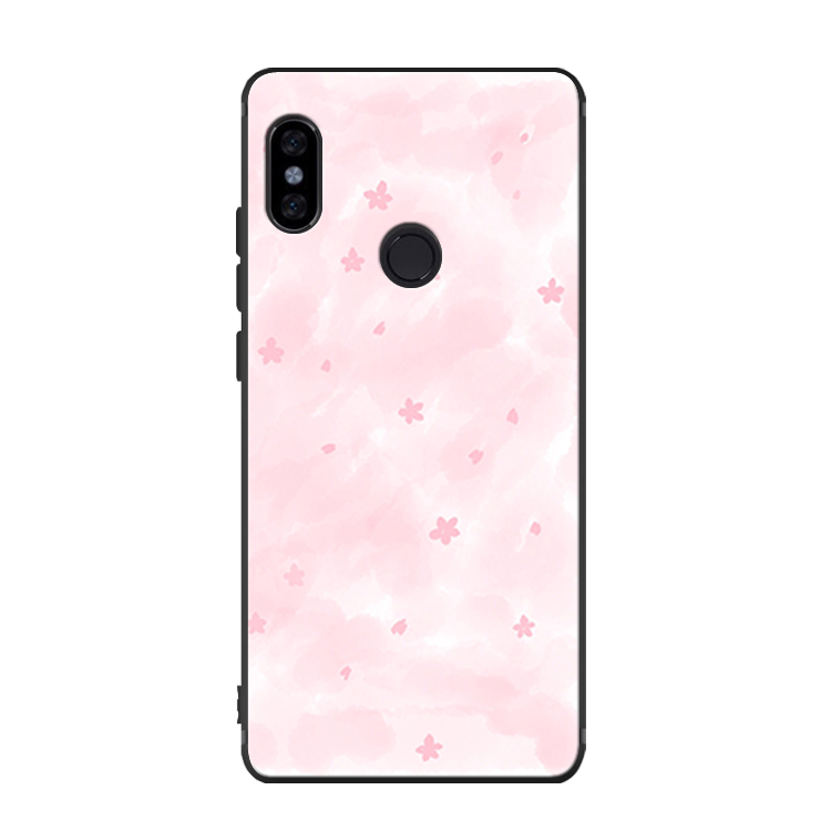 Xiaomi Mi 8 Skal Skydd Vacker Pulver Rosa Cherry Billiga