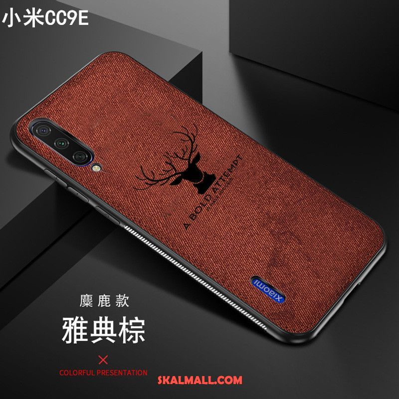 Xiaomi Mi 9 Lite Skal Kreativa Elk Trend Varumärke Blå Mönster På Rea