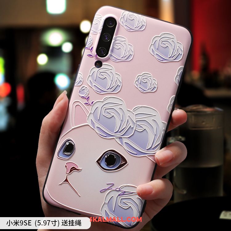 Xiaomi Mi 9 Se Skal Lättnad Liten Mobil Telefon Rosa Skydd Billiga