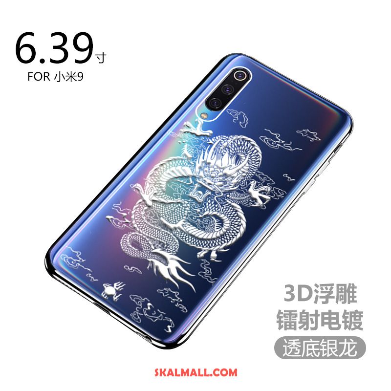 Xiaomi Mi 9 Skal Mobil Telefon Transparent Lättnad Liten Fallskydd Fodral Online