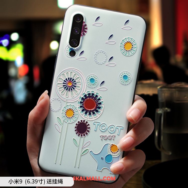 Xiaomi Mi 9 Skal Net Red Vacker Kreativa Fallskydd Mobil Telefon På Rea