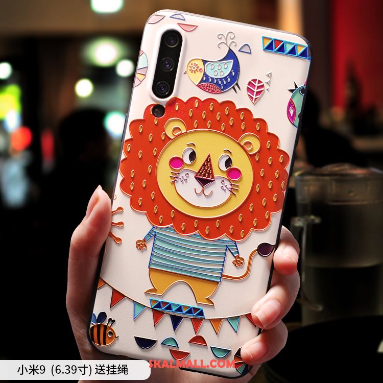 Xiaomi Mi 9 Skal Net Red Vacker Kreativa Fallskydd Mobil Telefon På Rea
