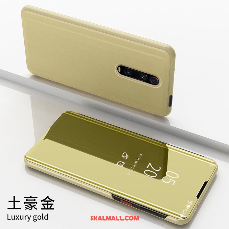 Xiaomi Mi 9t Pro Skal Läderfodral Boutique Skärmskydd Film Härdning Spegel Billig