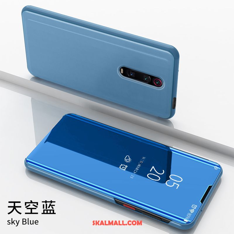 Xiaomi Mi 9t Pro Skal Läderfodral Boutique Skärmskydd Film Härdning Spegel Billig