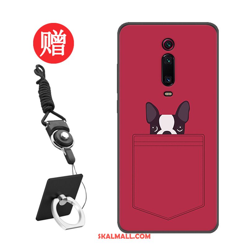 Xiaomi Mi 9t Skal Mönster Röd Härdning Anpassa Skärmskydd Film Billig