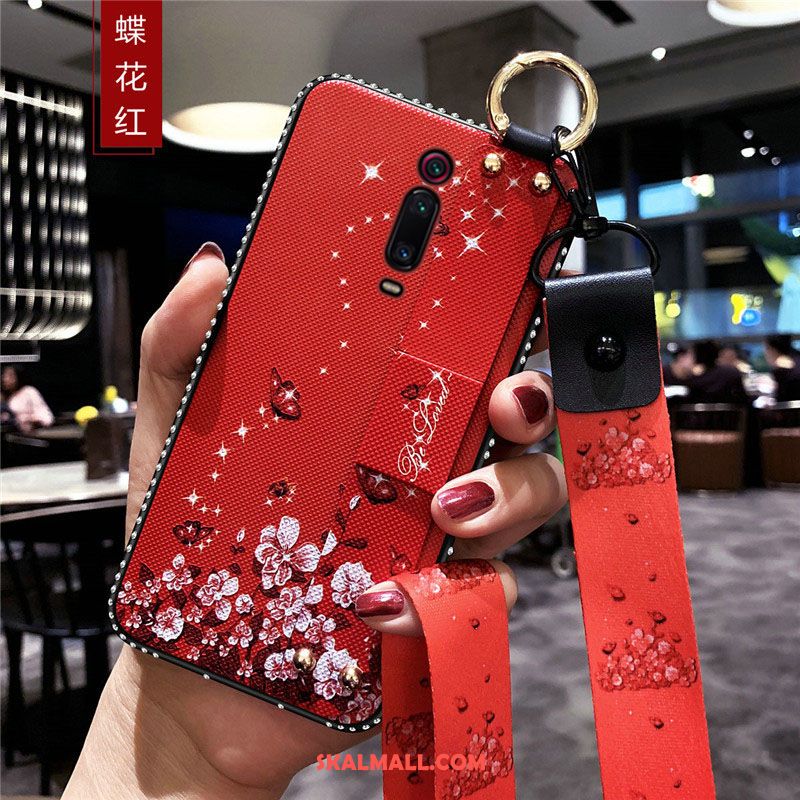 Xiaomi Mi 9t Skal Trend Net Red Mobil Telefon Röd Mjuk Rea