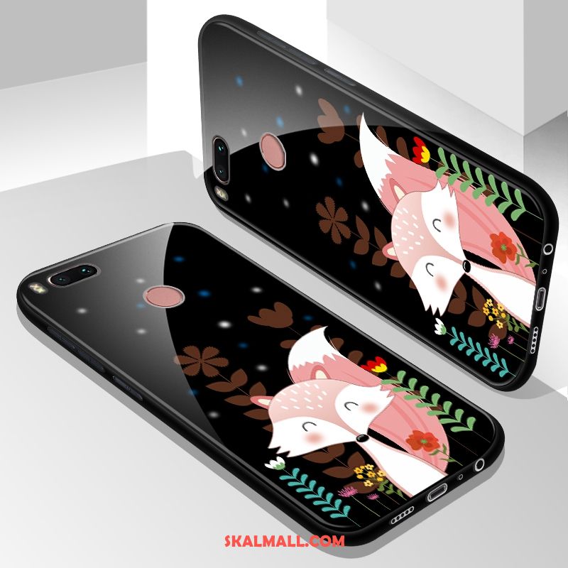 Xiaomi Mi A1 Skal All Inclusive Svart Glas Mobil Telefon Trend Varumärke Köpa
