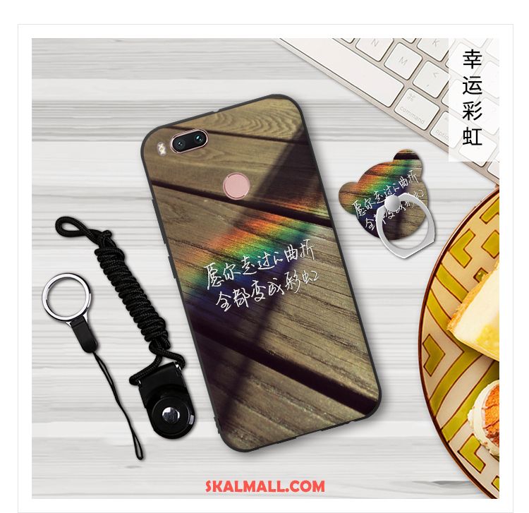 Xiaomi Mi A1 Skal Fallskydd Ring Trend Mjuk Personlighet Billig