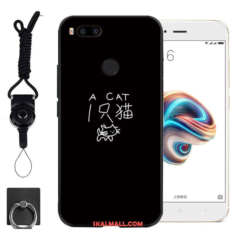 Xiaomi Mi A1 Skal Hängsmycken Silikon Mobil Telefon Blå Mjuk Fodral Rabatt