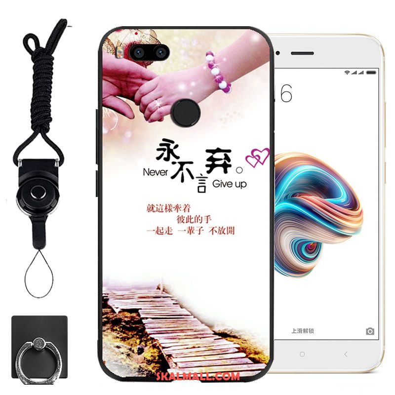 Xiaomi Mi A1 Skal Hängsmycken Silikon Mobil Telefon Blå Mjuk Fodral Rabatt