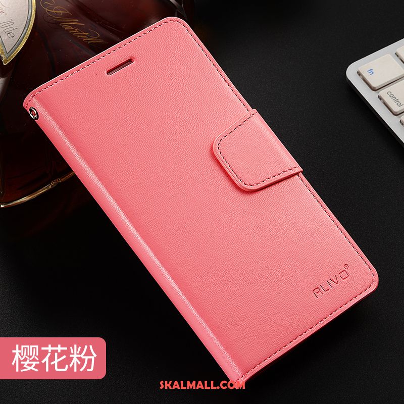 Xiaomi Mi A2 Skal Mjuk Röd Läderfodral Blå Skydd Fodral Till Salu