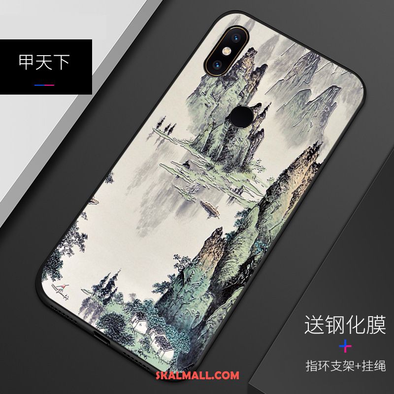 Xiaomi Mi A2 Skal Personlighet Vit Anpassa Fallskydd Mobil Telefon Köpa