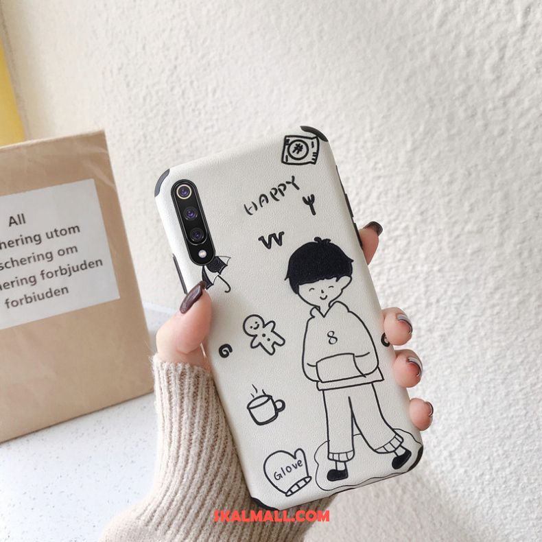Xiaomi Mi A3 Skal Silke Vit Personlighet Liten Ungdom Butik