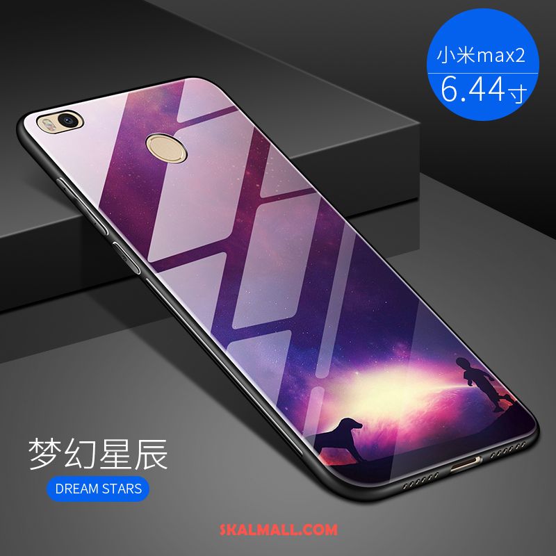 Xiaomi Mi Max 2 Skal Kreativa Blå Mobil Telefon Fallskydd Personlighet Billigt