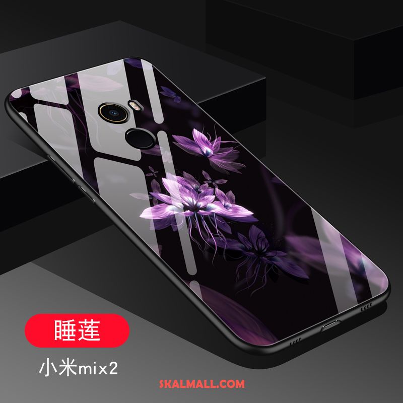 Xiaomi Mi Mix 2 Skal Glas Kreativa Trend Mjuk Liten Fodral Till Salu